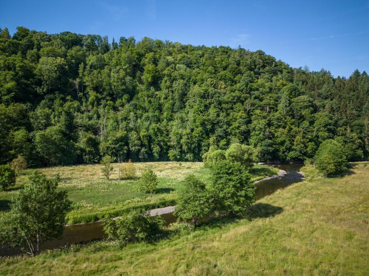 Bills Lodge, Le Plaisir De La Riviere A 2 Minutes Du Centre! La-Roche-en-Ardenne Dış mekan fotoğraf